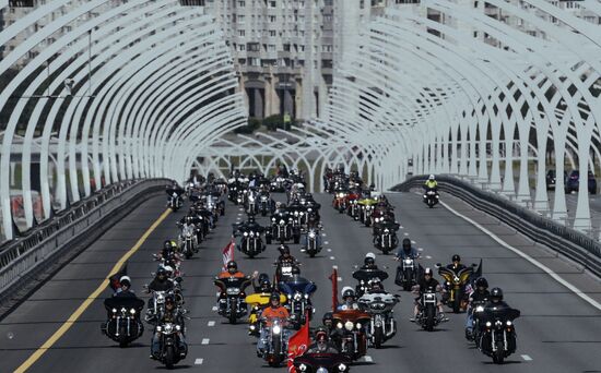 St.Petersburg Harley Days motor festival