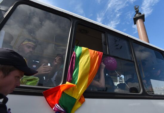 March and rally at 9th St. Petersburg Pride