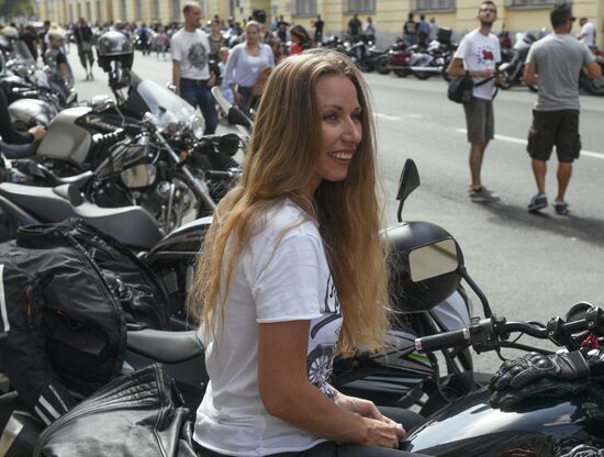 St.Petersburg Harley Days motor festival