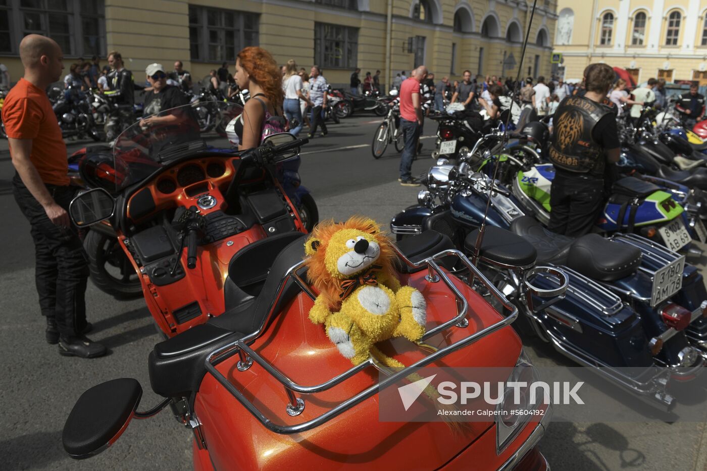 St.Petersburg Harley Days motor festival