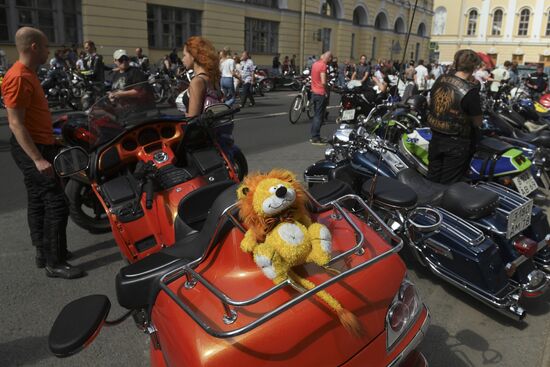St.Petersburg Harley Days motor festival