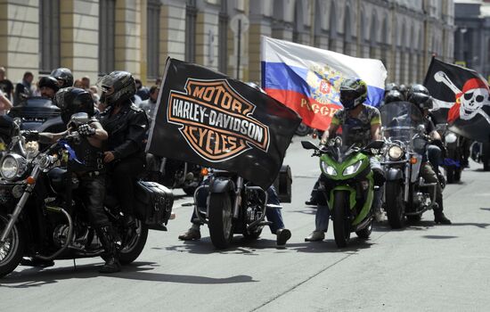 St.Petersburg Harley Days motor festival