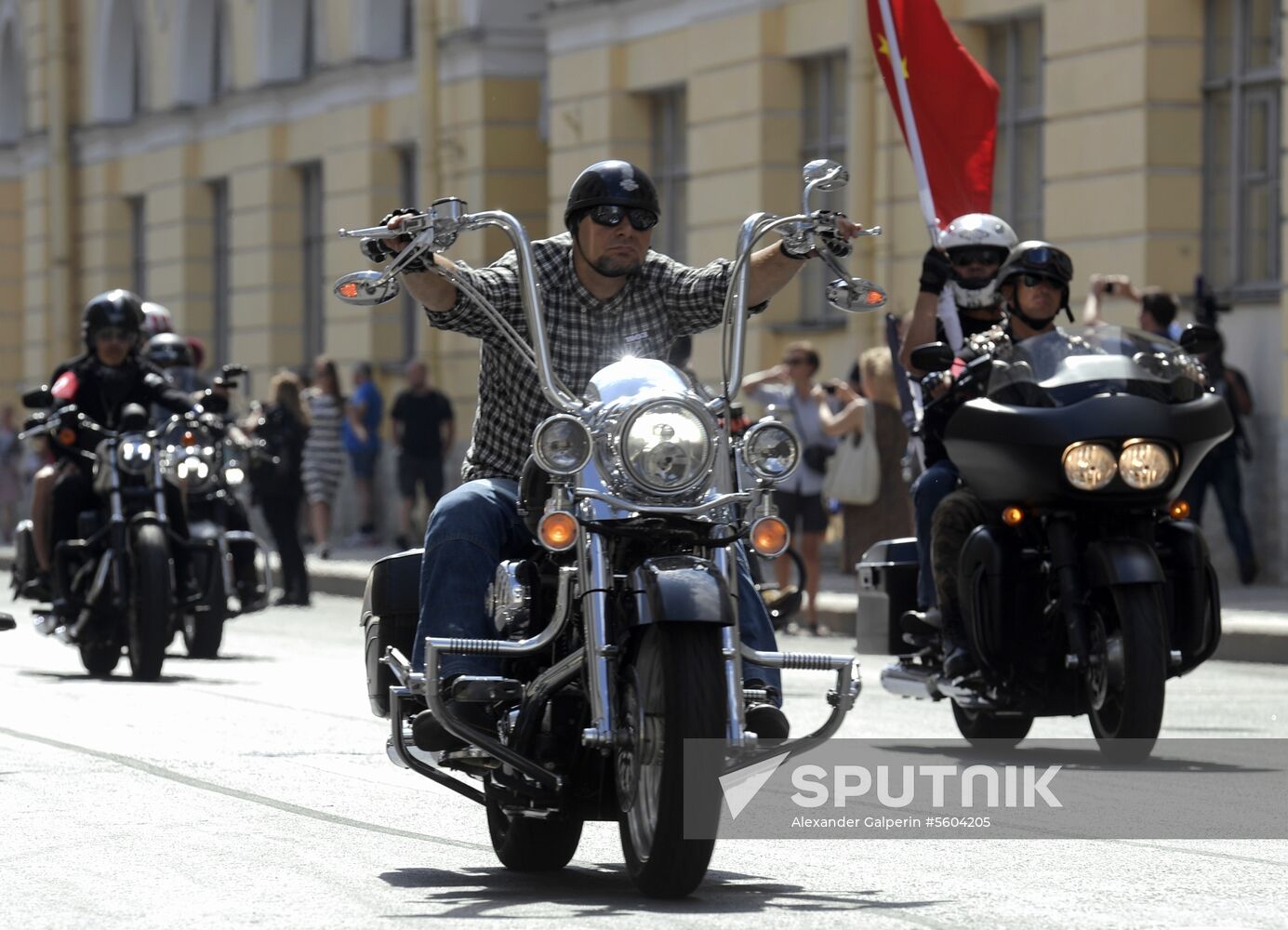 St.Petersburg Harley Days motor festival