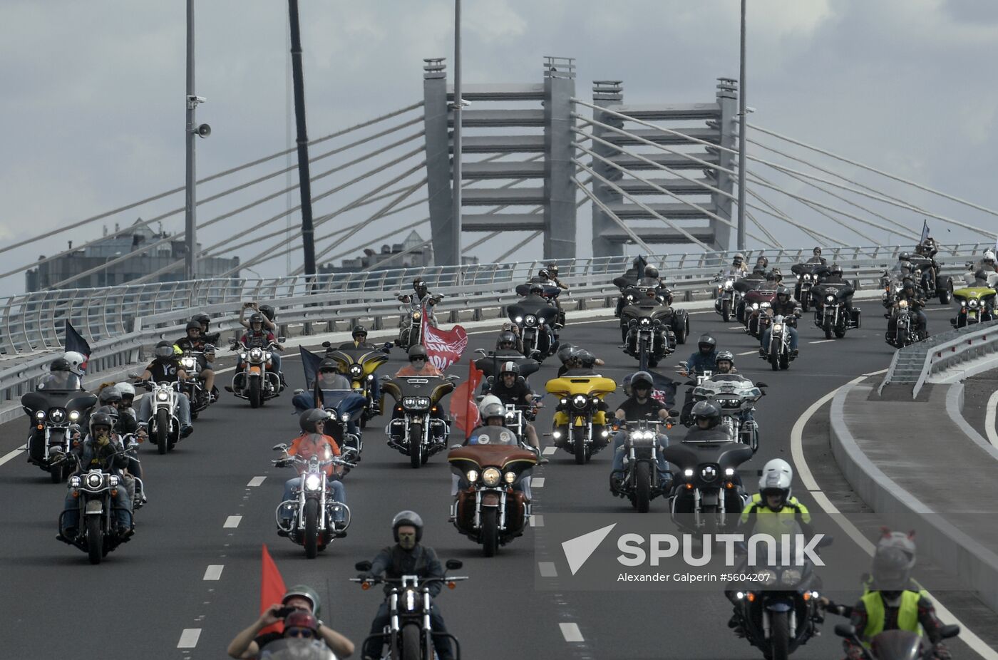 St.Petersburg Harley Days motor festival