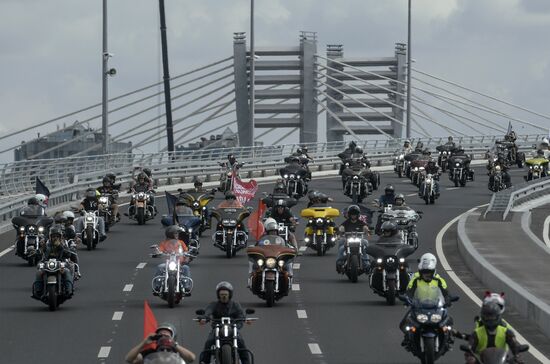 St.Petersburg Harley Days motor festival