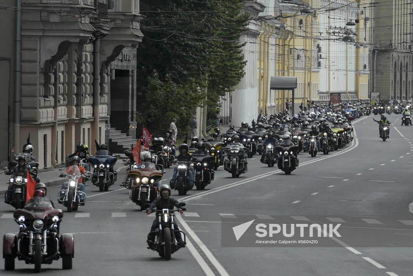 St.Petersburg Harley Days motor festival