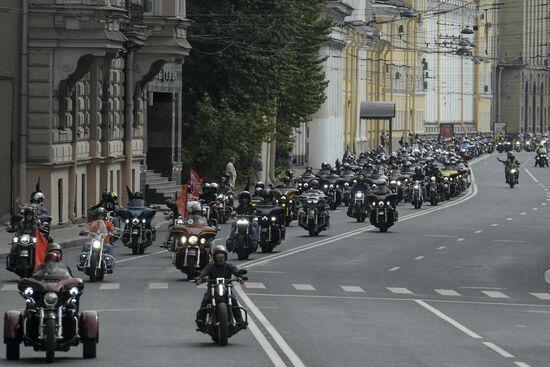 St.Petersburg Harley Days motor festival