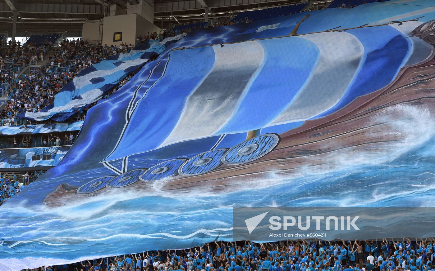 Football. Russian Premier League. Zenit vs. Arsenal