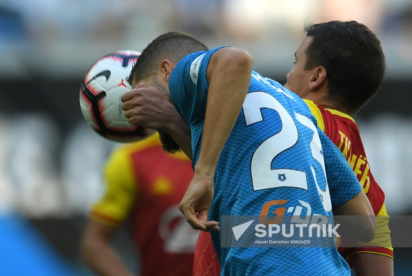 Football. Russian Premier League. Zenit vs. Arsenal