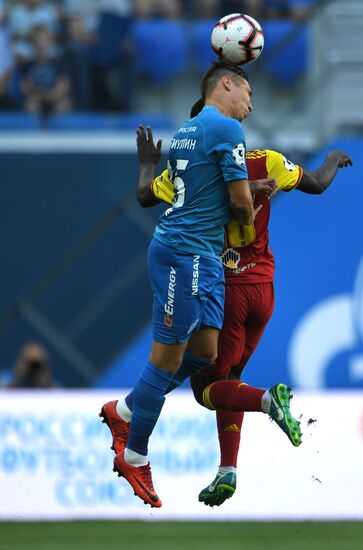 Football. Russian Premier League. Zenit vs. Arsenal