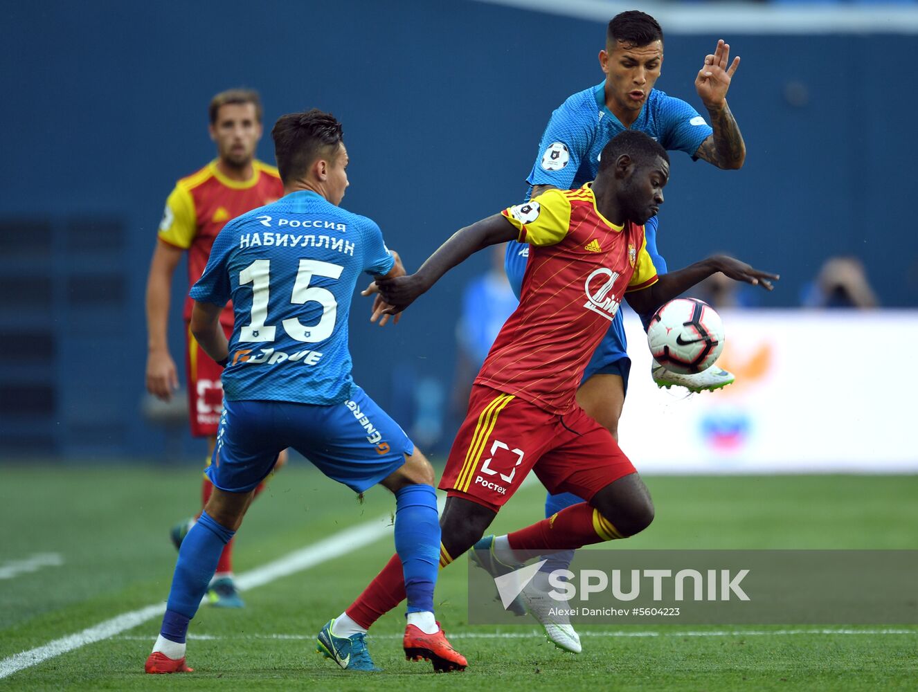 Football. Russian Premier League. Zenit vs. Arsenal