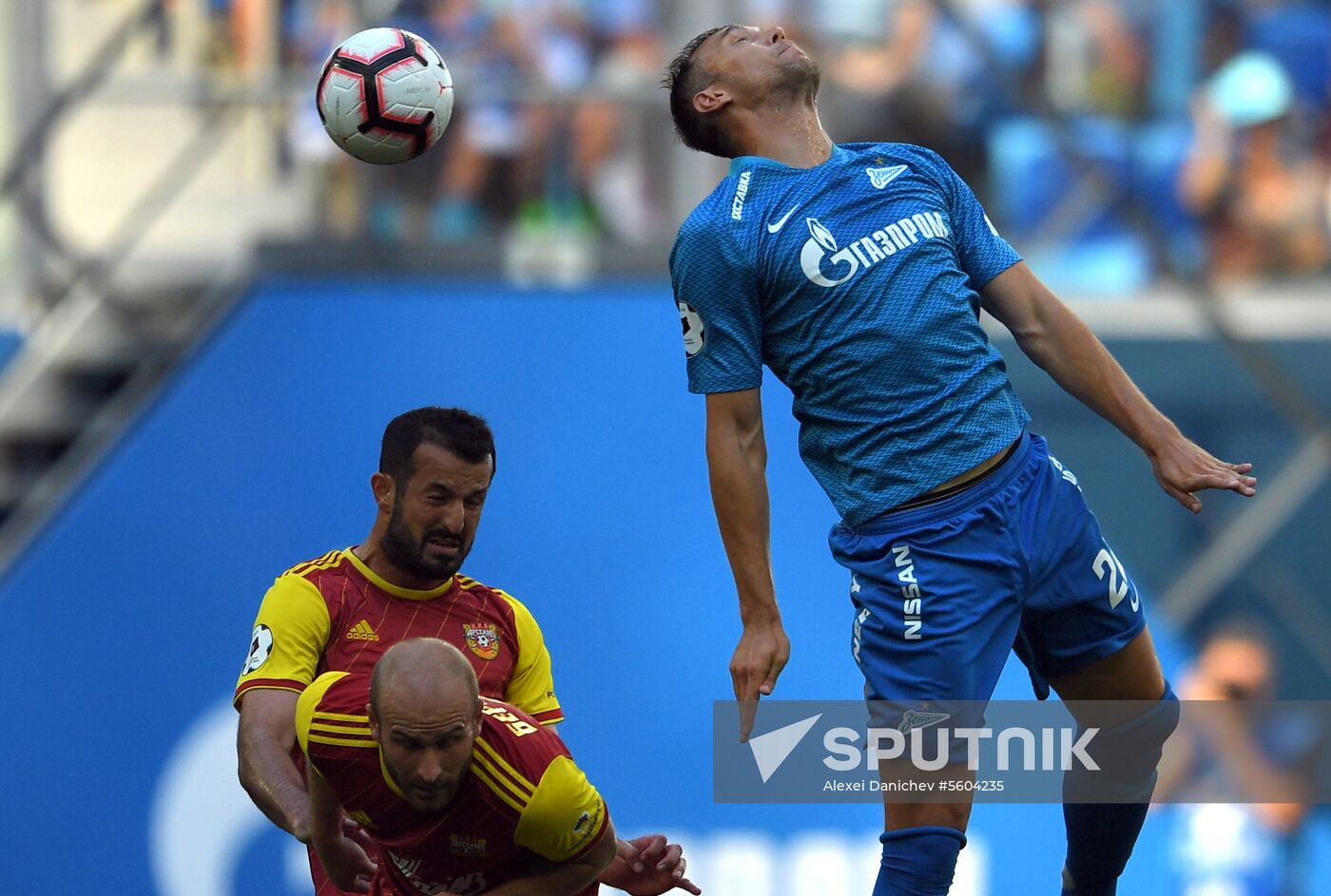 Football. Russian Premier League. Zenit vs. Arsenal