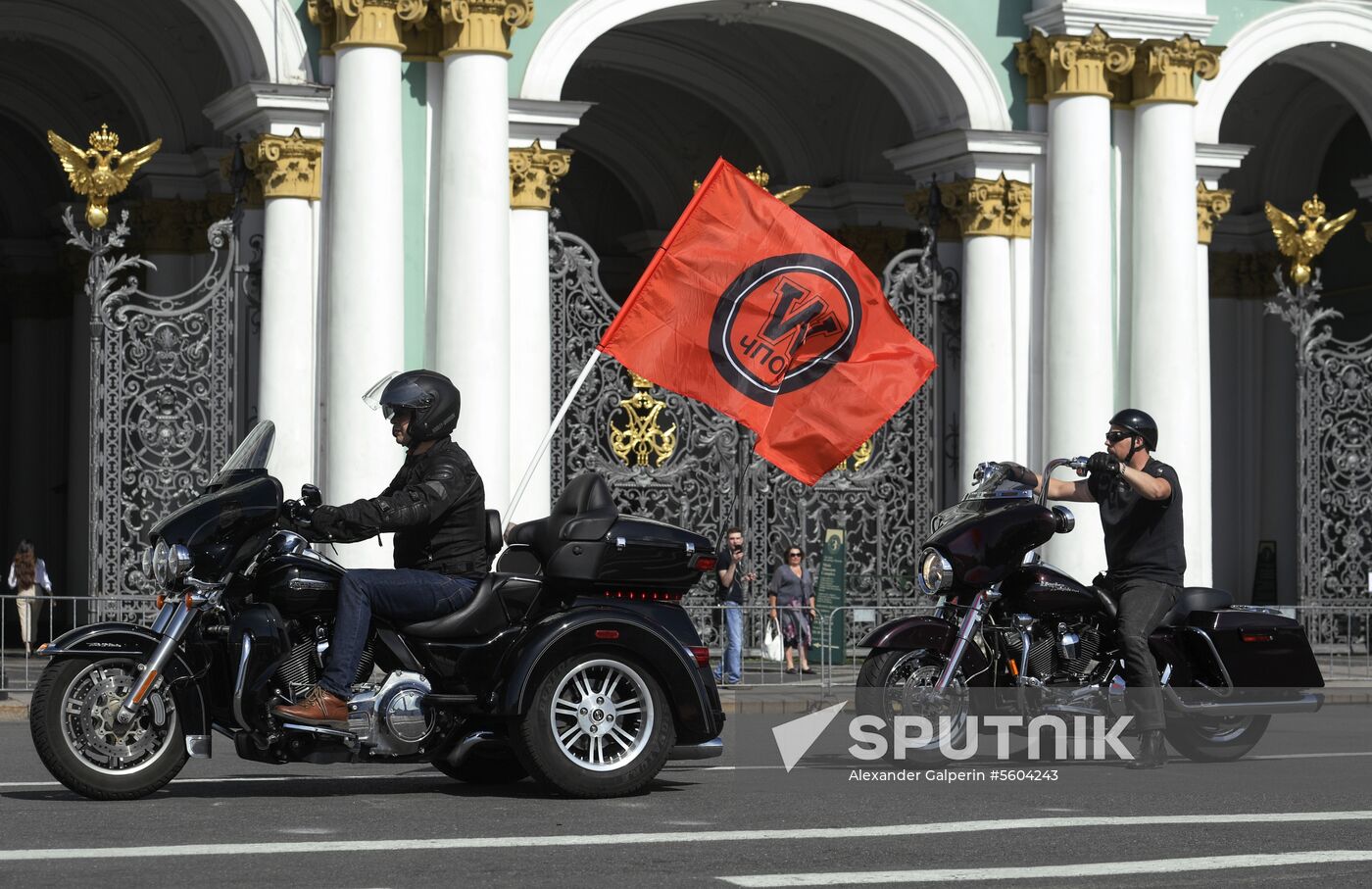 St.Petersburg Harley Days motor festival