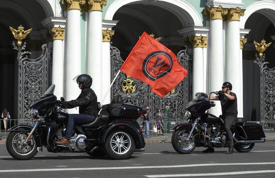 St.Petersburg Harley Days motor festival