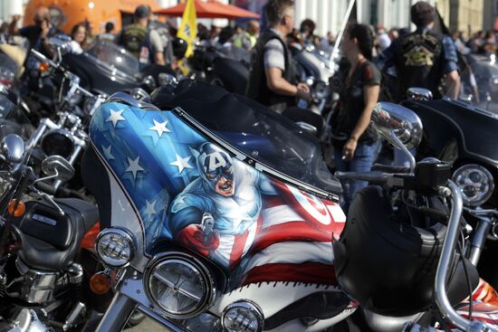 St.Petersburg Harley Days motor festival