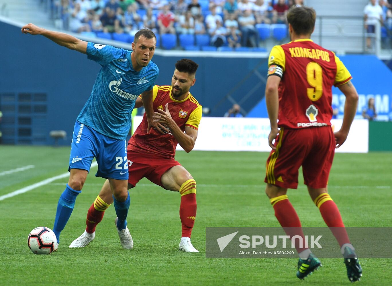 Football. Russian Premier League. Zenit vs. Arsenal