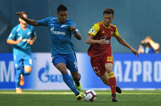 Football. Russian Premier League. Zenit vs. Arsenal