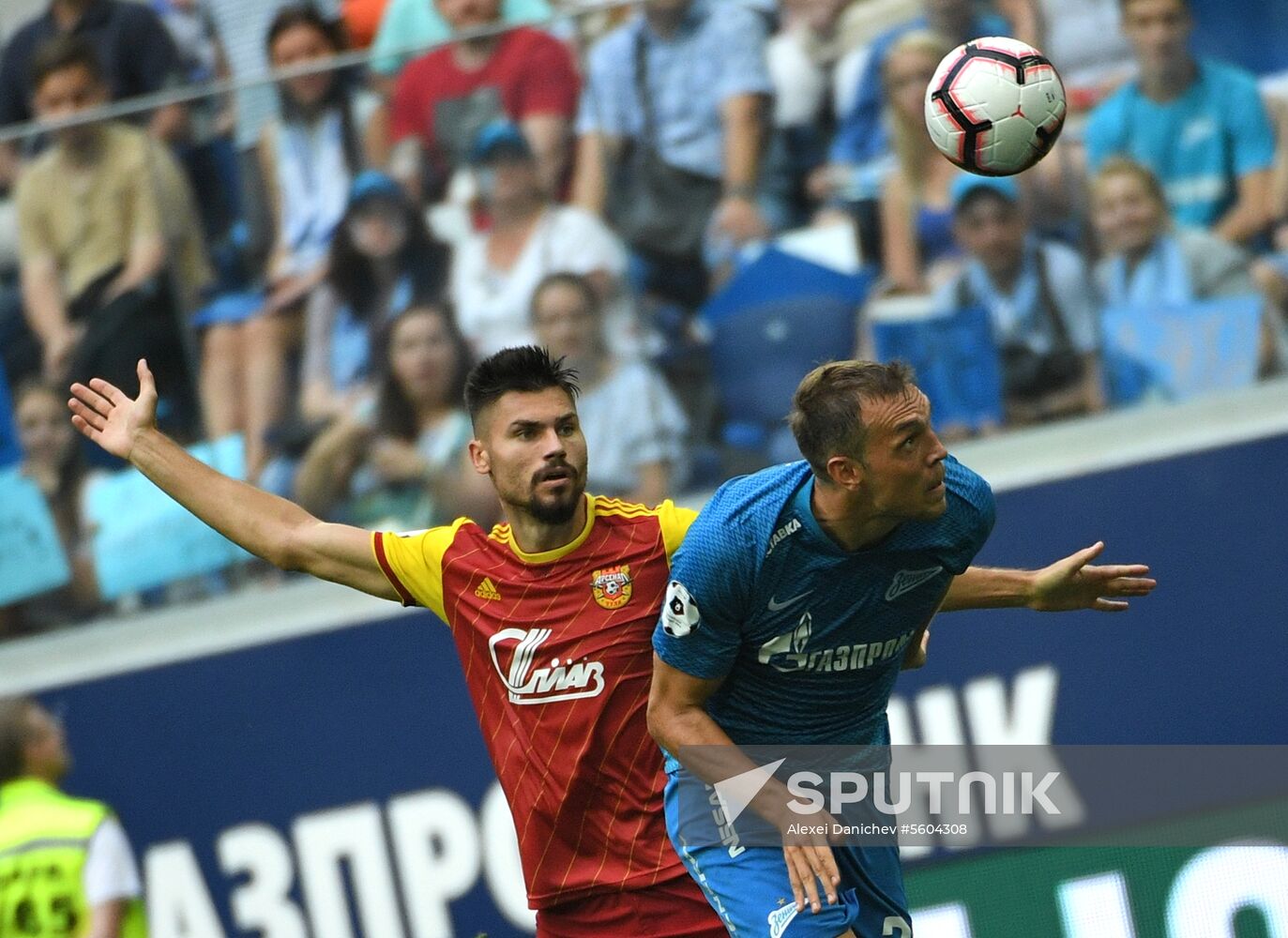 Football. Russian Premier League. Zenit vs. Arsenal