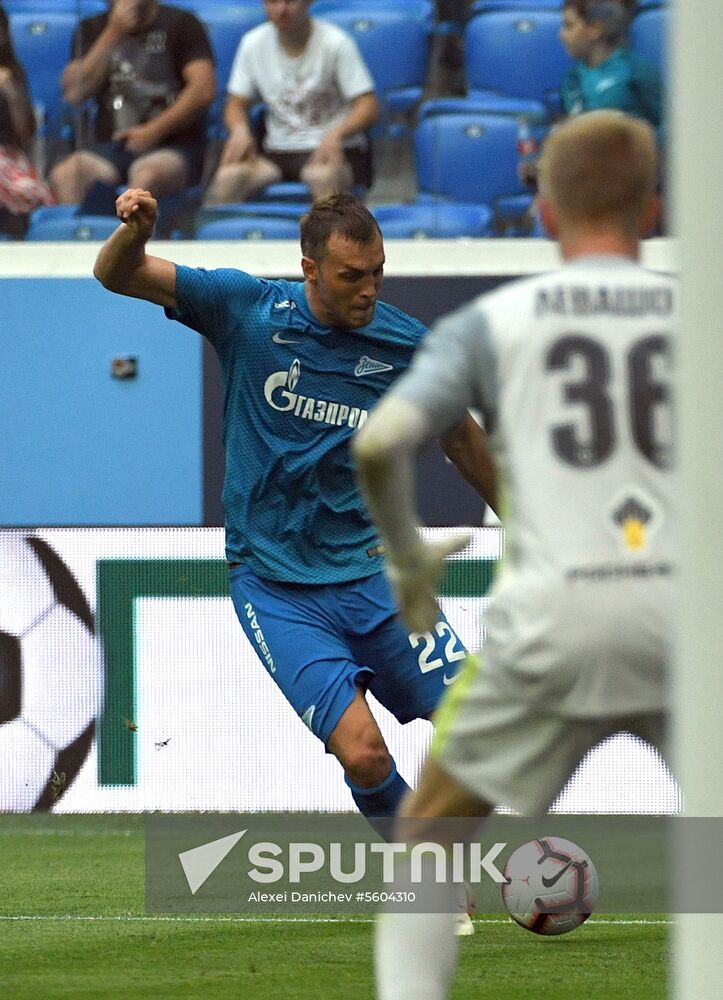 Football. Russian Premier League. Zenit vs. Arsenal