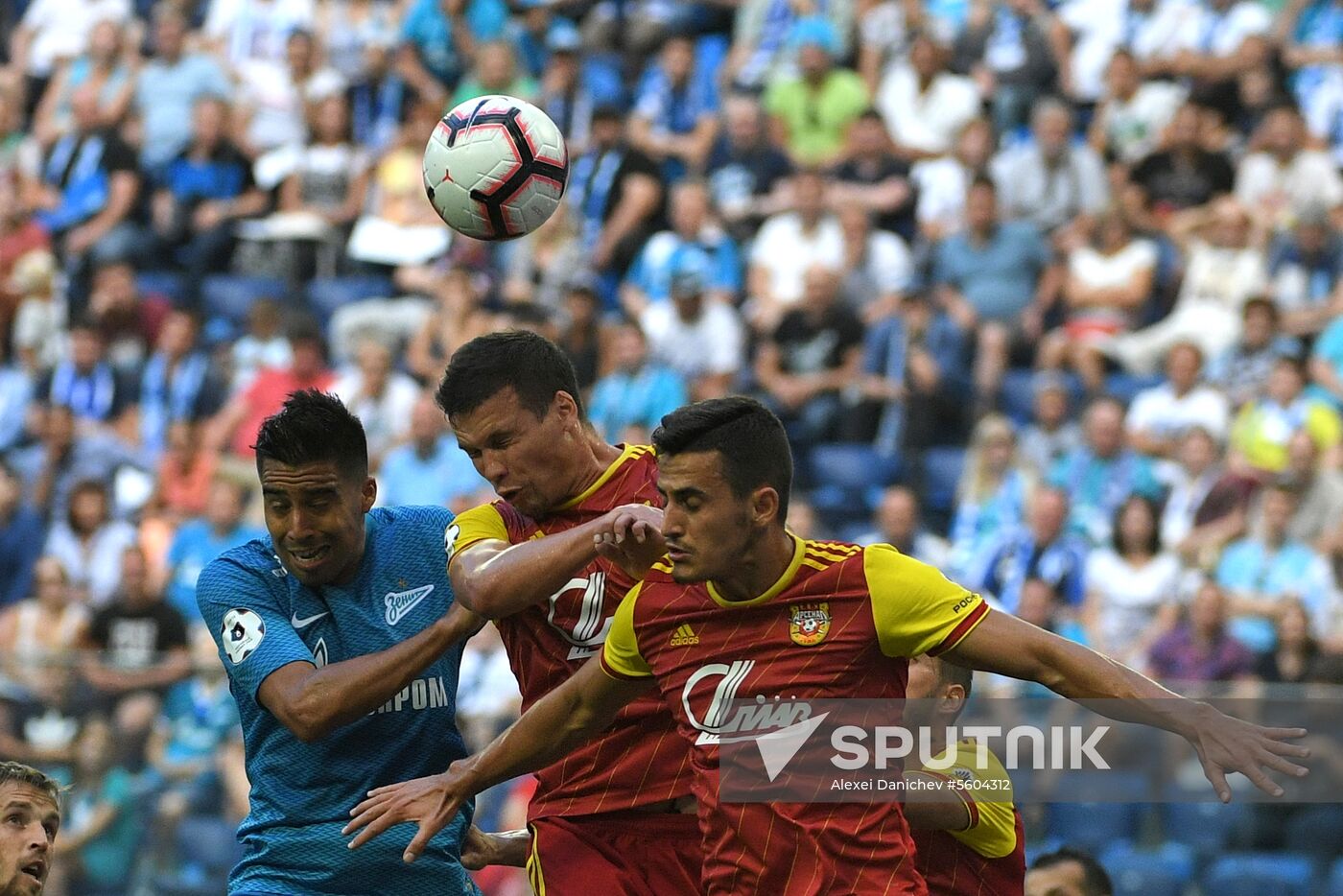 Football. Russian Premier League. Zenit vs. Arsenal