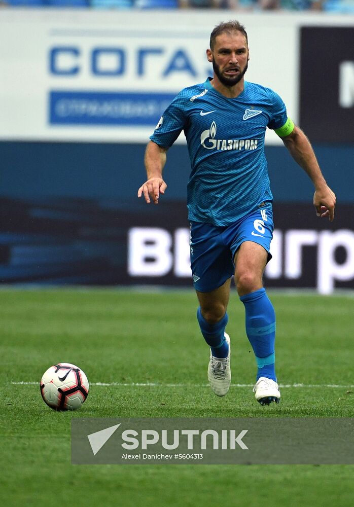Football. Russian Premier League. Zenit vs. Arsenal