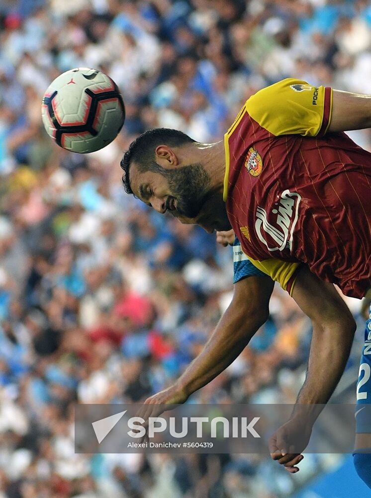 Football. Russian Premier League. Zenit vs. Arsenal