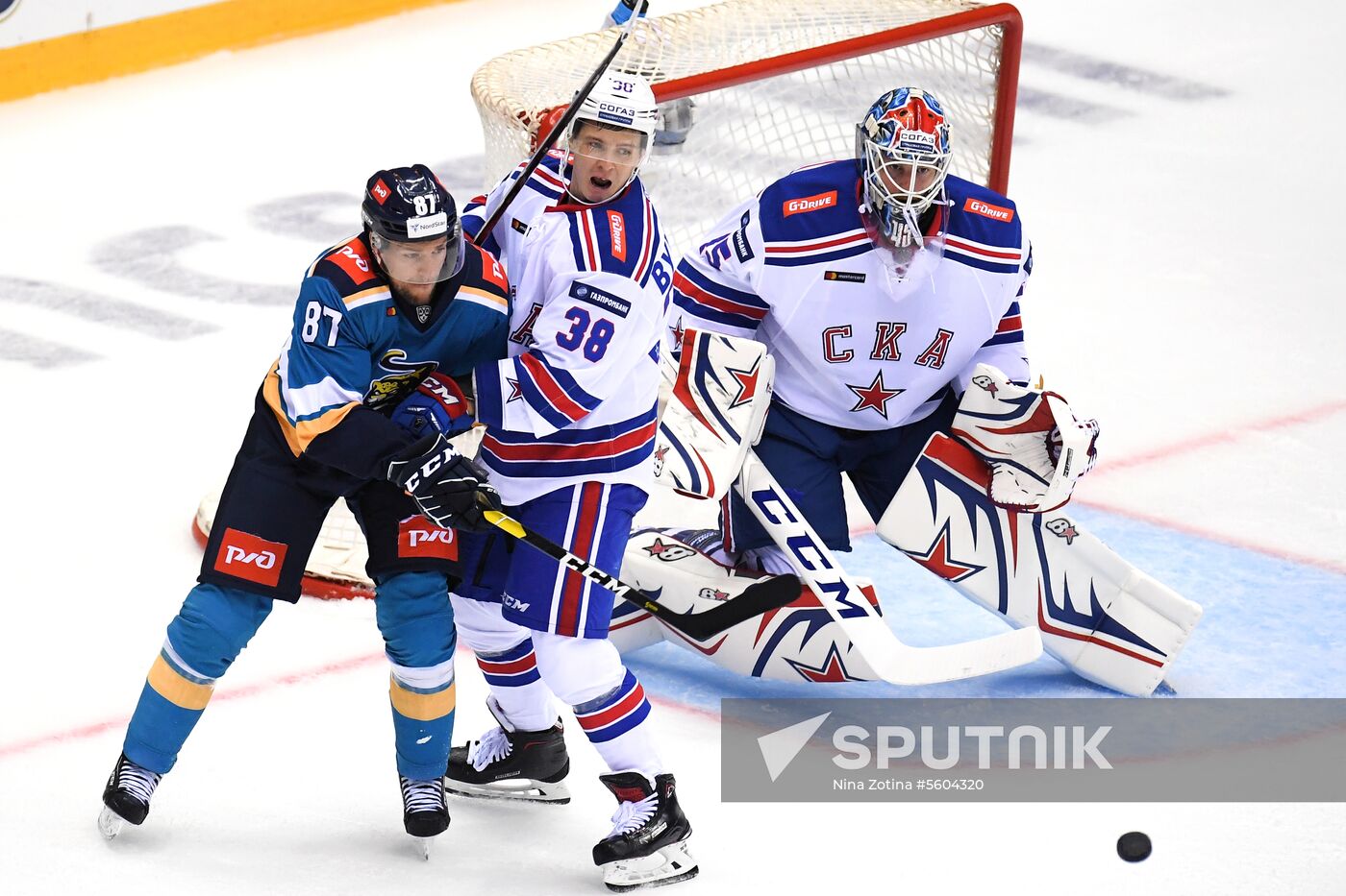 Ice hockey. Sochi Hockey Open. Sochi vs. SKA