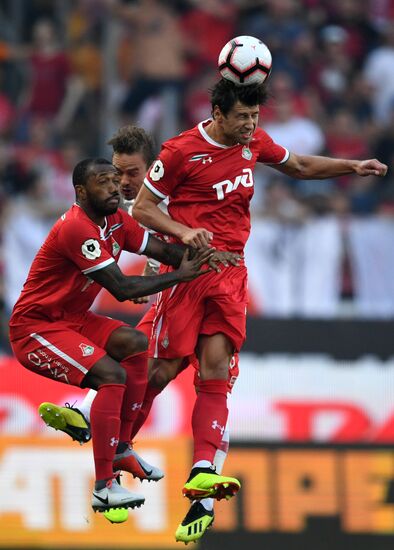 Football. Russian Premier League. Lokomotiv vs. Spartak