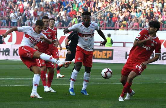 Football. Russian Premier League. Lokomotiv vs. Spartak