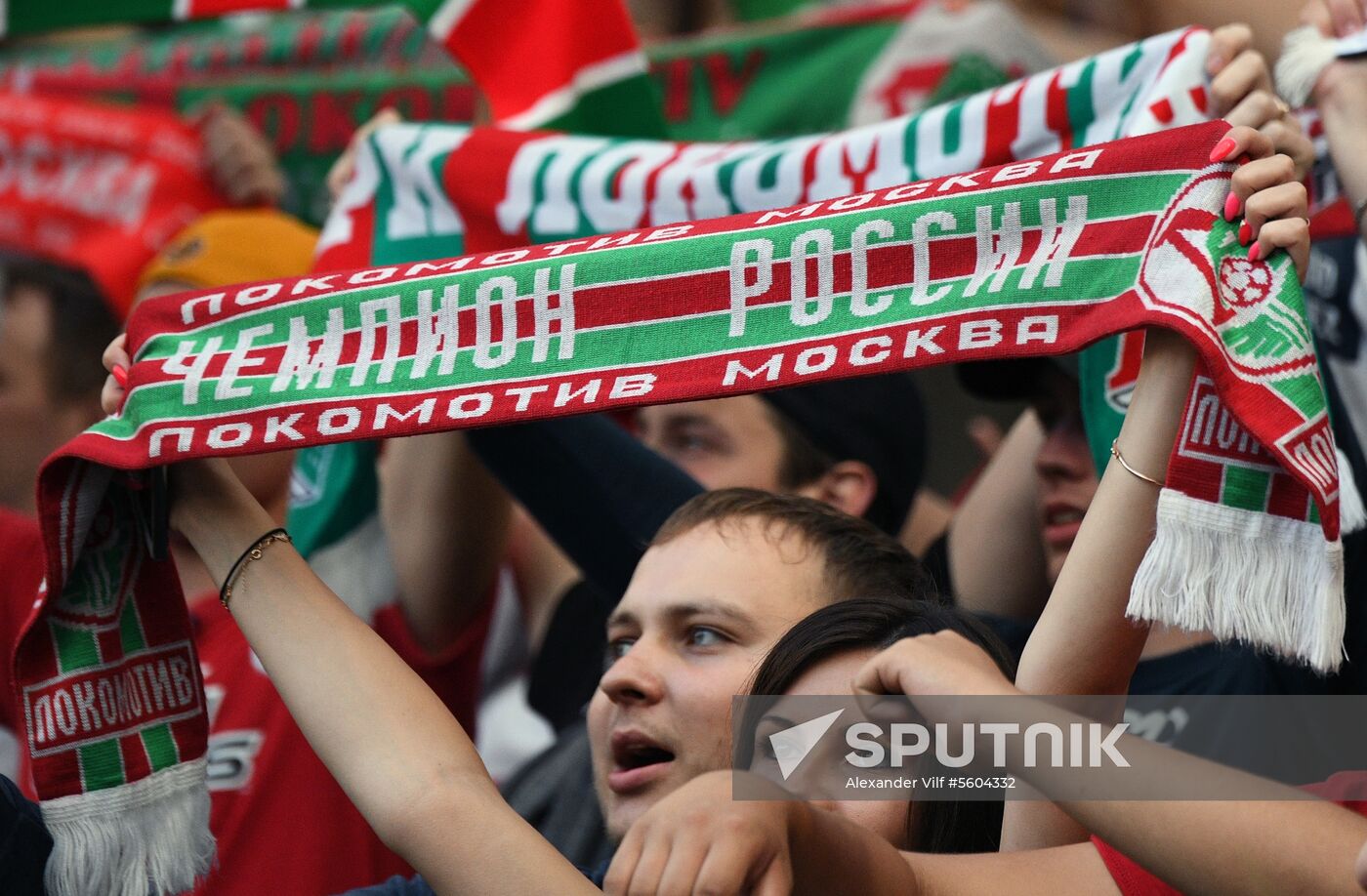 Football. Russian Premier League. Lokomotiv vs. Spartak