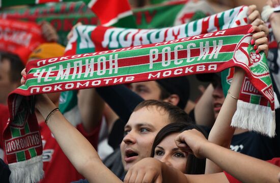 Football. Russian Premier League. Lokomotiv vs. Spartak