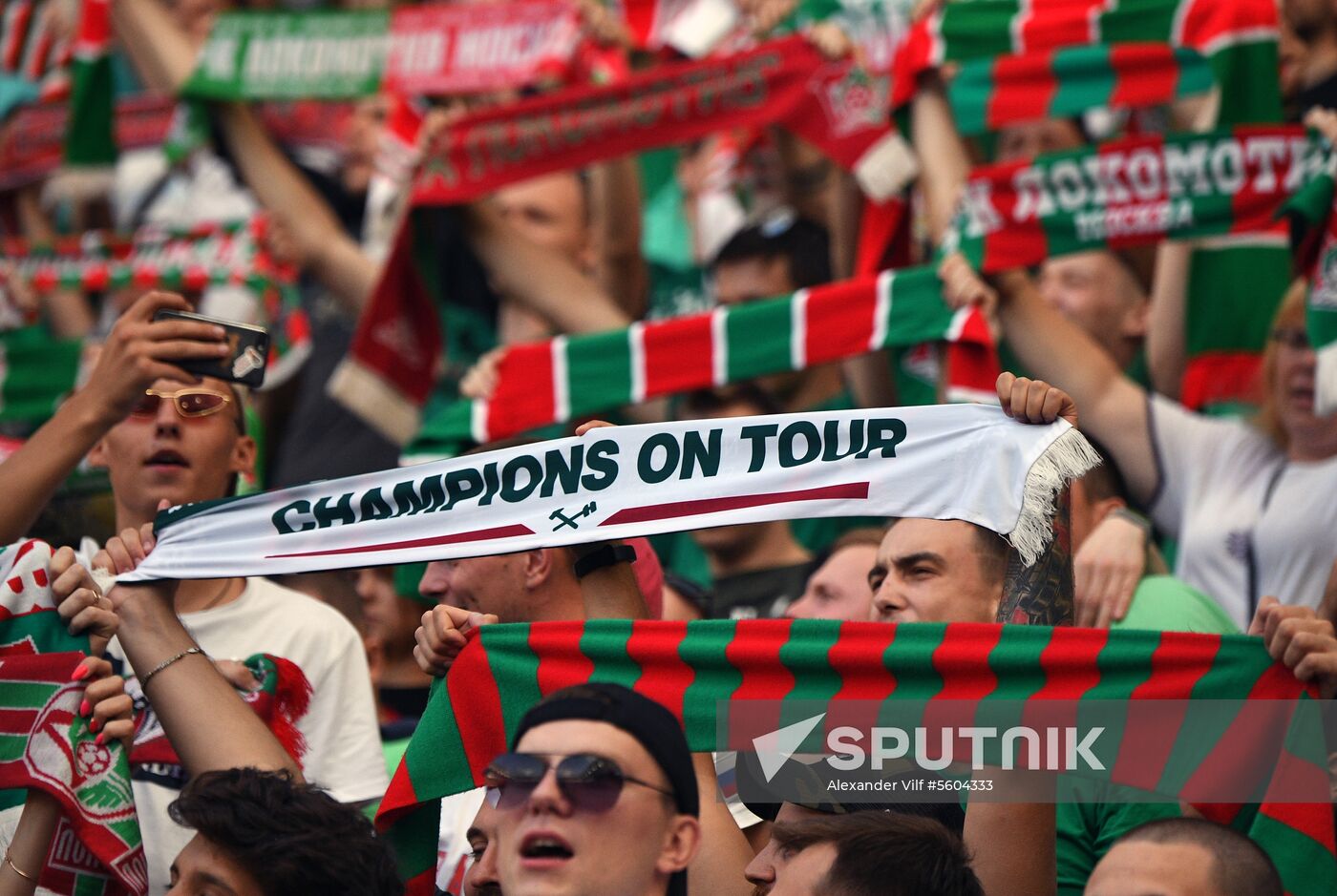 Football. Russian Premier League. Lokomotiv vs. Spartak