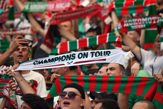 Football. Russian Premier League. Lokomotiv vs. Spartak