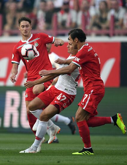 Football. Russian Premier League. Lokomotiv vs. Spartak