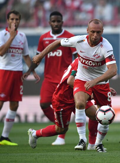 Football. Russian Premier League. Lokomotiv vs. Spartak