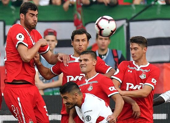 Football. Russian Premier League. Lokomotiv vs. Spartak