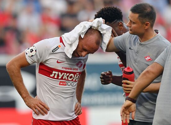 Football. Russian Premier League. Lokomotiv vs. Spartak