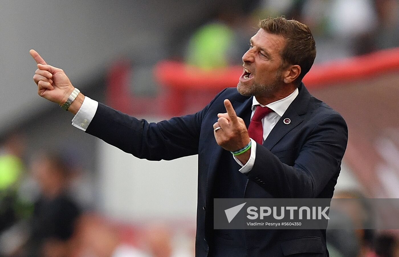 Football. Russian Premier League. Lokomotiv vs. Spartak