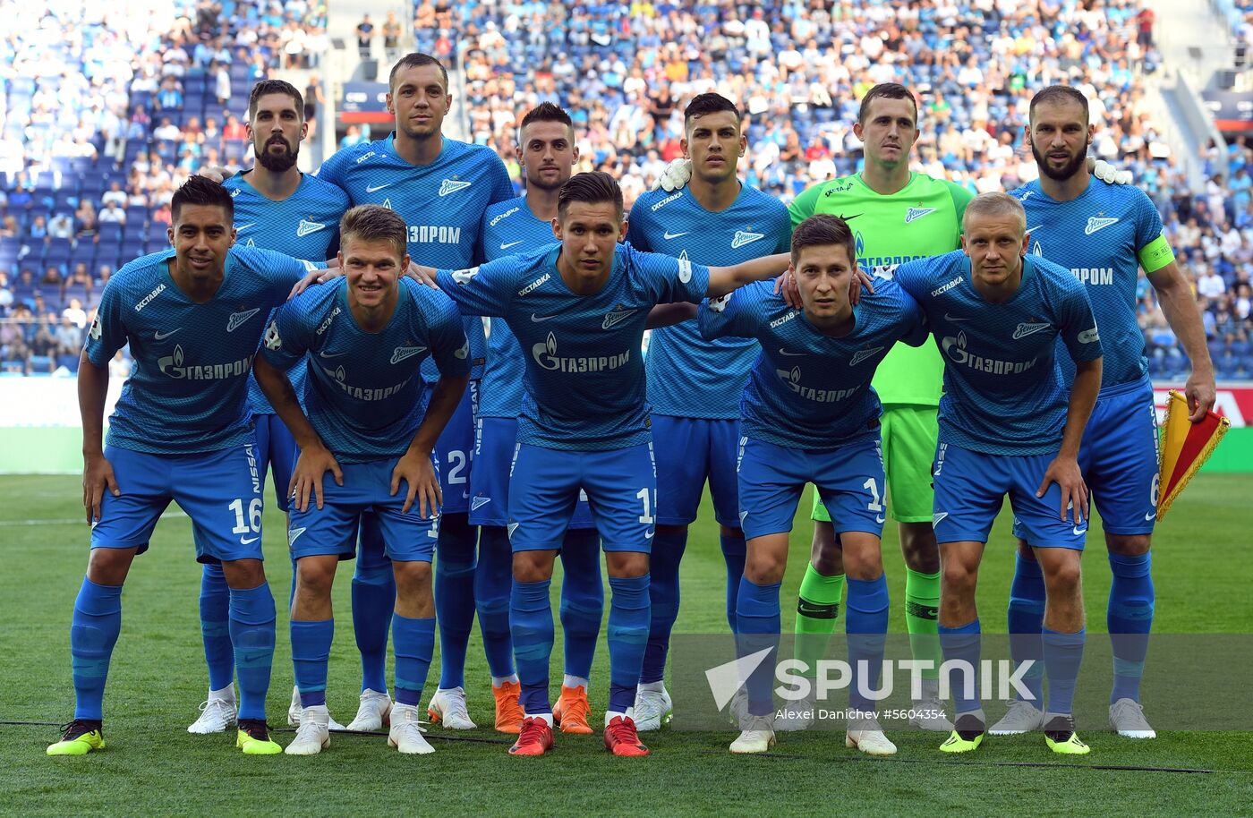 Football. Russian Premier League. Zenit vs. Arsenal