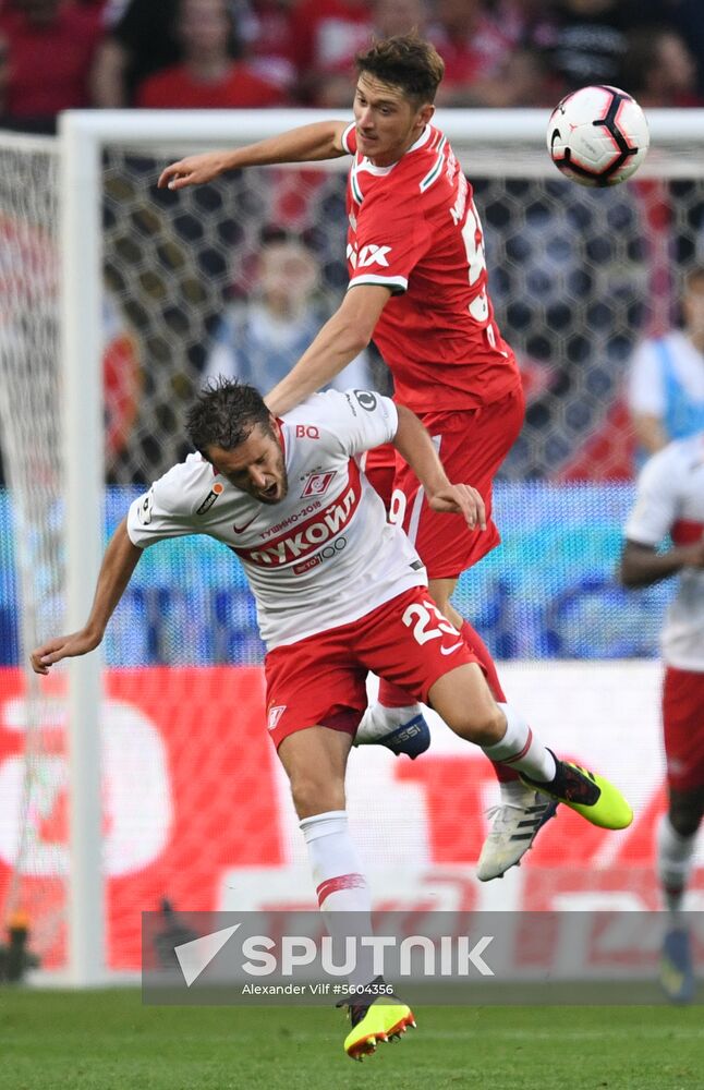 Football. Russian Premier League. Lokomotiv vs. Spartak