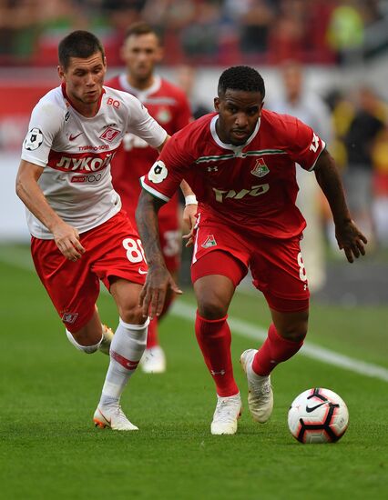 Football. Russian Premier League. Lokomotiv vs. Spartak