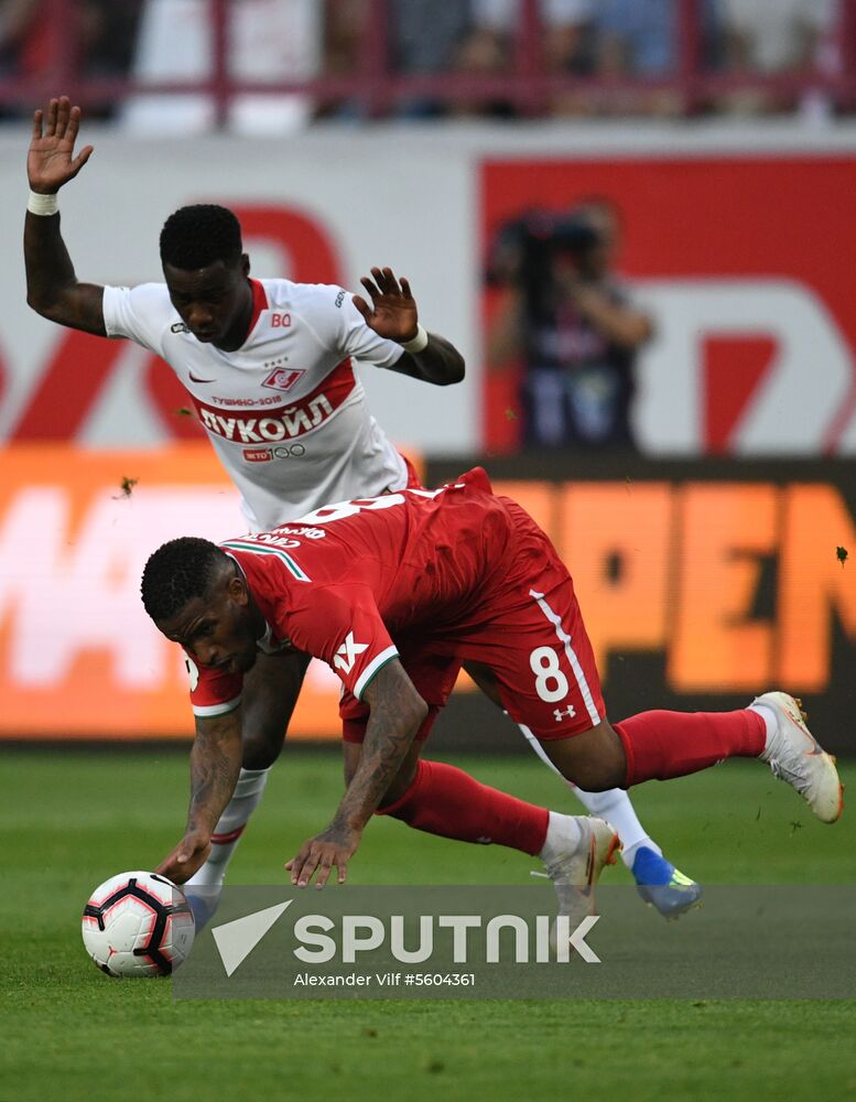 Football. Russian Premier League. Lokomotiv vs. Spartak