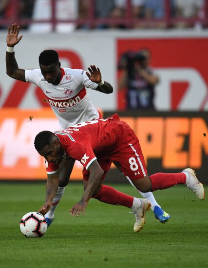 Football. Russian Premier League. Lokomotiv vs. Spartak