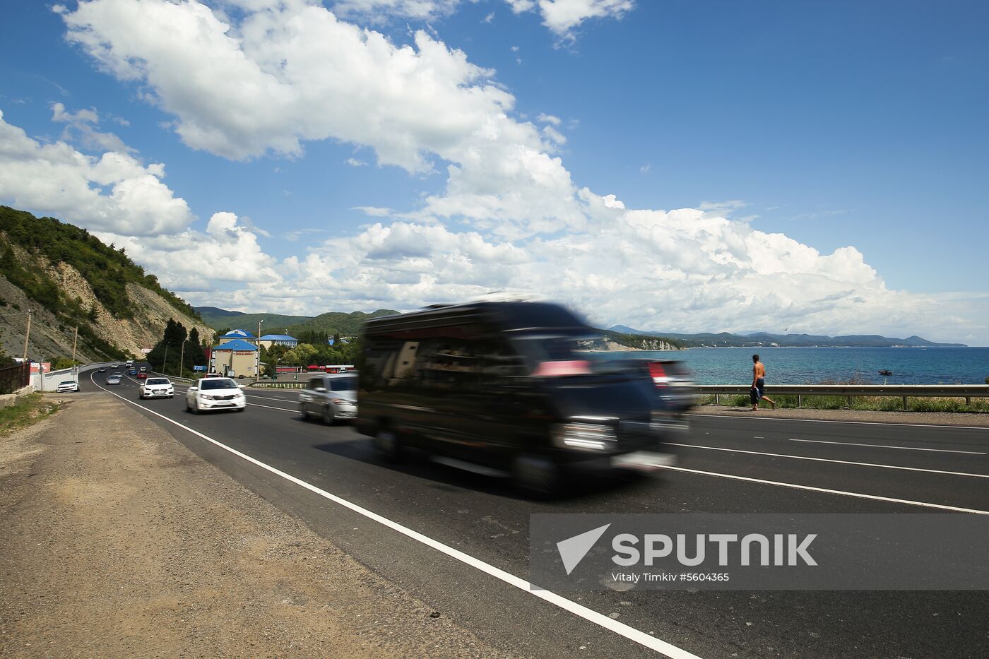 Dzhubga-Sochi highway