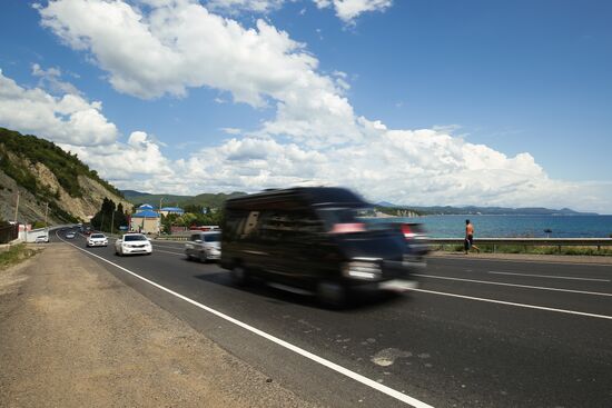 Dzhubga-Sochi highway