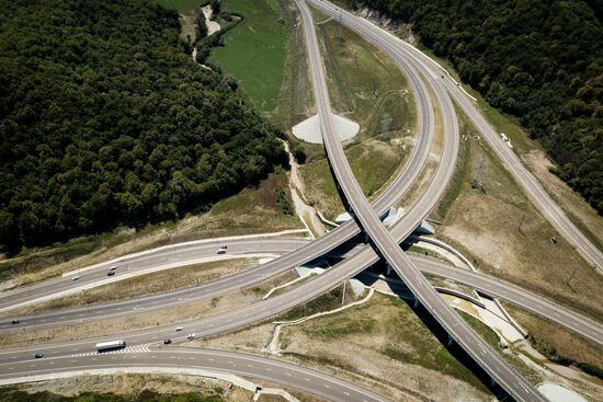 Dzhubga-Sochi highway