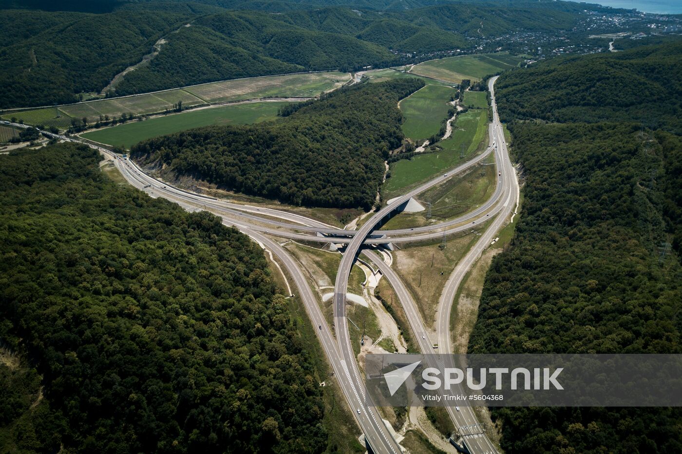 Dzhubga-Sochi highway