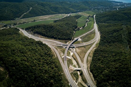 Dzhubga-Sochi highway