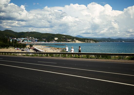 Dzhubga-Sochi highway