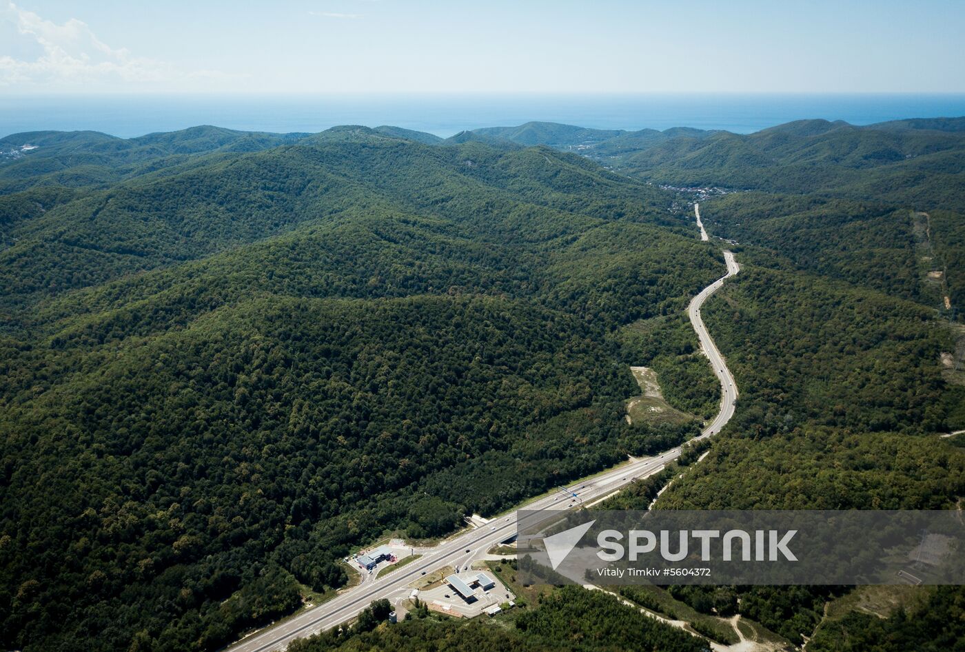 Dzhubga-Sochi highway